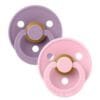 BIBS SET DE 2 SUCETTES LAVANDER BABY PINK 6-12 MOIS