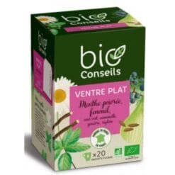BIO CONSEILS INFUSION VENTRE PLAT BIO 20 SACHETS