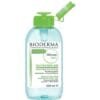 Bioderma Sébium H2O Solution Micellaire Pompe Inversée 500ml