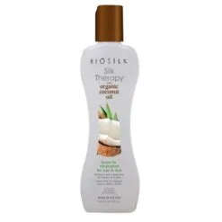 BIOSILK THERAPY TRAITEMENT NATUREL A L'HUILE DE COCO NATURELLE POUR CHEVEUX ET PEAUX 167 ML