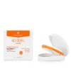 Boîte et compact solaire Heliocare Color Oil-Free Light SPF 50+.