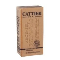 CATTIER SAVON DOUX VEGETALE ARGIMIEL 150 G