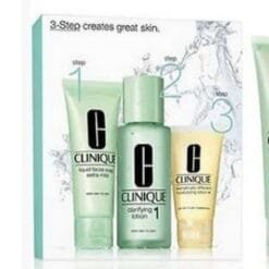 CLINIQUE PACK 3 ETAPES COMBINATION PEAU TRES SECHE A SECHE
