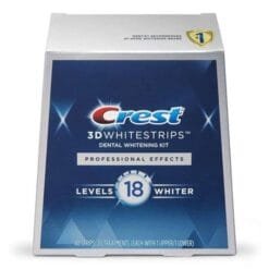 CREST 3D WHITESTRIPS LEVELS 18 PROFESSIONAL EFFECTS 40 STRIPS
