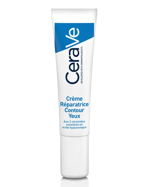 Tube de crème réparatrice contour des yeux CeraVe, 14 ml