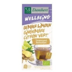 DAMBERT WELLBEING GINGEMBRE CITRON VERT 20 SACHETS