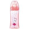 DODIE BIBERON ANTI COLIQUE TETINE RONDE 3 VITESSES+ 330ML ROSE DANSE +6 M