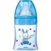 DODIE BIBERON TETINE RONDE 3VITESSES ANTI COLIQUE 150ML BLEU BATEAU 0-6 MOIS