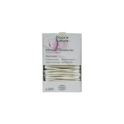 DOUCE NATURE 200 BATONNETS D'OREILLE COTON BIO