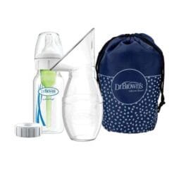 DR BROWNS MILKFLOW SILICON MONOBLOC TIRE LAIT + BIBERON 120 MLCOLE ETROIT