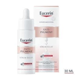 Flacon et boîte du sérum Eucerin Anti-Pigment Sérum Éclat 30 ml