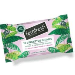 FEMFRESH 10 LINGETTES INTIMES