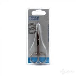 FORMES ET FLAMMES CISEAUX A ONGLES DROITS ACIER FORGÉ INOXYDABLE POLI REF 81