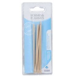 FORMES ET FLAMMES REPOUSSE PEAUX BATONNETS MANUCURE ETUI DE 6