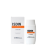 Flacon et boîte de la crème ISDIN Fotoultra 100 Active Unify SPF 50+.