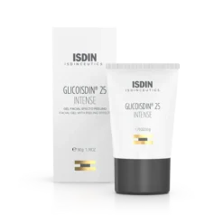 Gel facial ISDIN Glicoisdin 25 Intense avec effet peeling en tube de 50 ml.