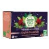 JARDIN BIO THE NOIR BIODYNAMIQUE " ENGLISH BREAKFAST" 20 SACHETS