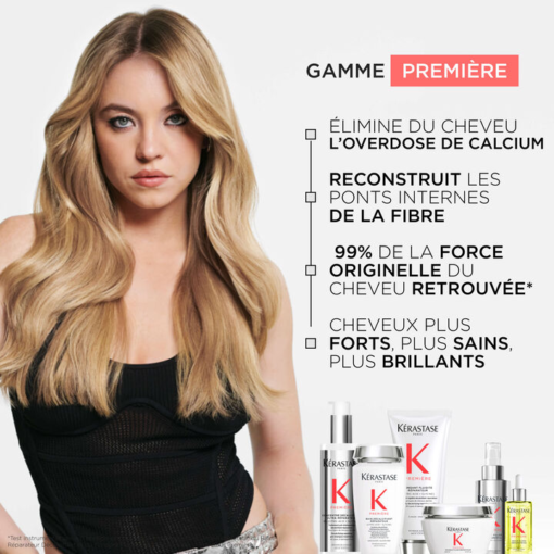 Gamme Kérastase Première pour réparer et renforcer les cheveux abîmés