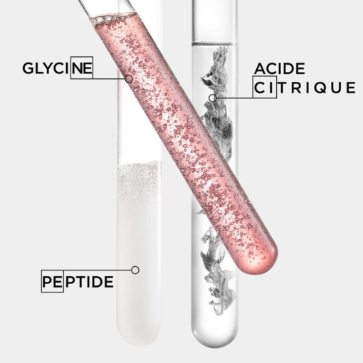 Ingrédients clés de la gamme Kérastase Première : glycine, peptide et acide citrique