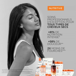 Résultats des soins Nutritive Kérastase pour cheveux secs : moins de fourches et plus de douceur