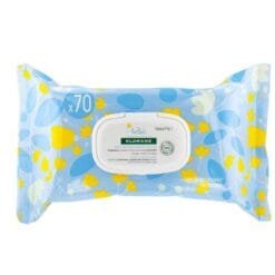 KLORANE BEBE LINGETTES NETTOYANTES POUR LE CHANGE BOITE DE 70