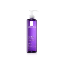 Gel micro-peeling Mela B3 de La Roche-Posay, flacon 200 ml, unifiant et éclatant.