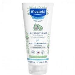 MUSTELA GEL NETTOYANT 2 EN 1 200ML CHEVEUX ET CORPS