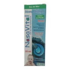NASAVITAL DECONGESTIONNANT ACTION PURIFIANTE RHUME BEBE ET ENFANTS 3 ANS 20 ML