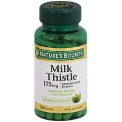 NATURE S BOUNTY MILK THISTLE 175 MG 100 CAPSULES
