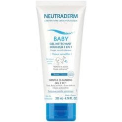 NEUTRADERM GEL NETTOYANT DOUCEUR 3 EN 1 200 ML