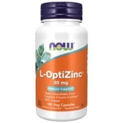 NOW L OPTIZINC 30 MG 100 CAPSULES