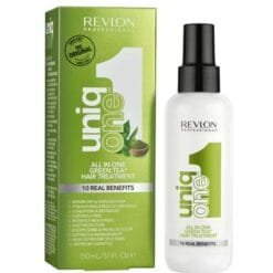 REVLON UNIQ ONE TRAITEMENT CAPILLAIRE TOUT EN UN PARFUM THE VERT 150 ML