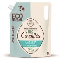 ROGE CAVAILLES GEL BAIN ET DOUCHE BIO ALOE VERA ECO RECHARGE 1 L