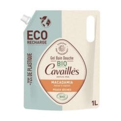 ROGE CAVAILLES GEL BAIN ET DOUCHE BIO MACADAMIA ECO RECHARGE 1 L