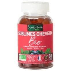 SANTAROME BIO SUBLIMES CHEVEUX BIO 60 GUMMIES