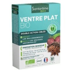 SANTAROME BIO VENTRE PLAT DOUBLE ACTION CIBLEE 30 GELULES