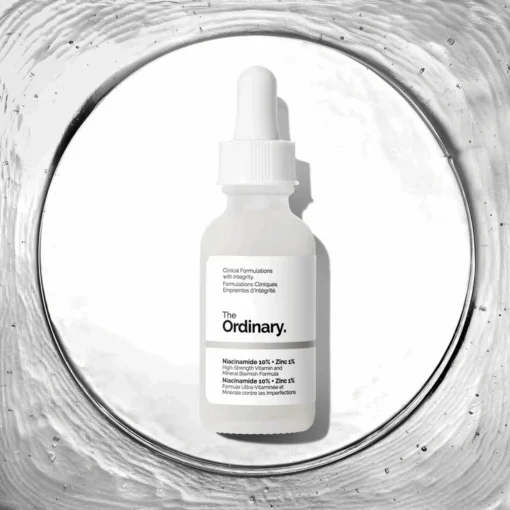 The Ordinary Niacinamide 10% + Zinc 1% Serum for blemishes and skin clarity