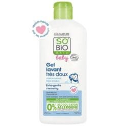 SO BIO baby gel lavant tres doux 250ml