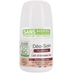 SO BIO DEO SOIN 24H RECHARGEABLE HYDRATE LAIT D'ANESSE BIO 50 ML
