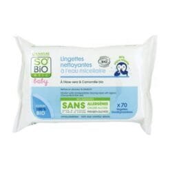 SO BIO LINGETTES NETTOYANTES A L'EAU MICELLAIRE / 70