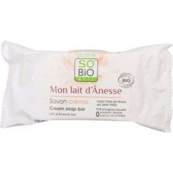 SO BIO Savon crème BLOC AU LAIT D'anesse 100G - SOBIO