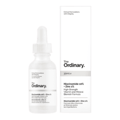 The Ordinary Niacinamide 10% + Zinc 1% 30ml bottle with box