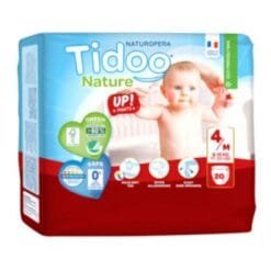 TIDOO NATURE COUCHE TAILLE 4 M 8-15 KG