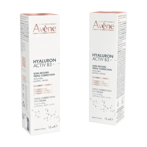 Boîtes du soin regard triple correction Avène Hyaluron Activ B3 15 ml