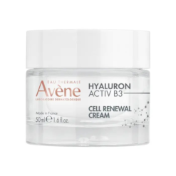 Pot de crème Avène Hyaluron Activ B3 pour renouvellement cellulaire.