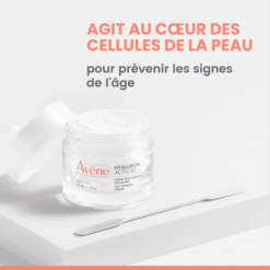 Crème Avène Hyaluron Activ B3 agissant au cœur des cellules de la peau.
