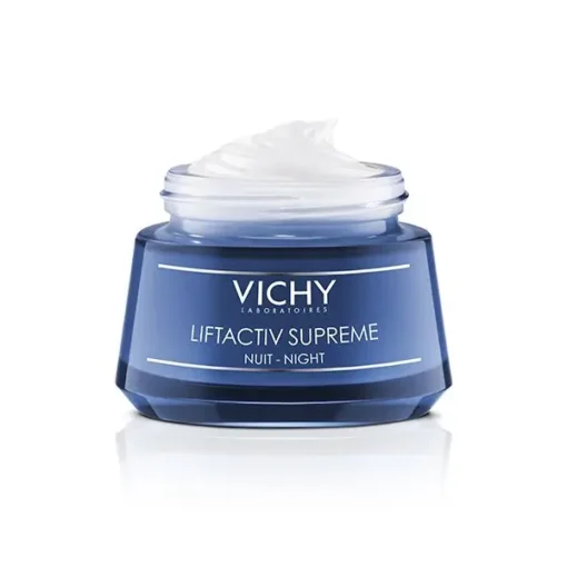 Vichy Liftactiv Supreme Night Cream open jar