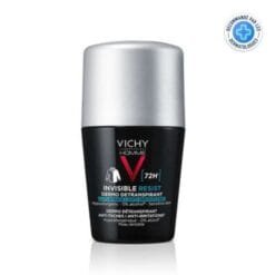 Vichy Déodorant Détranspirant 72H Invisible Homme 50ml