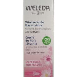 WELEDA Crème de Nuit lissante à la Rose musquée bio