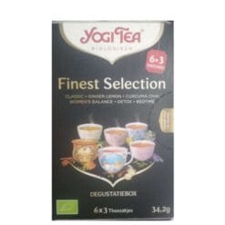 YOGI TEA Finest Selection Value pack - 6 paquets de 17 sachets de thé